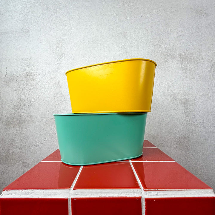 Galvanised Trough Oval 23.3cm