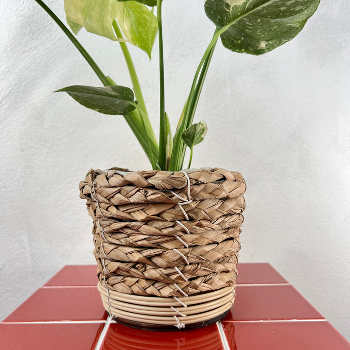 Natural Round Woven Basket