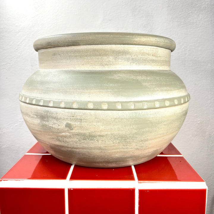 Malvane Light Grey Pot