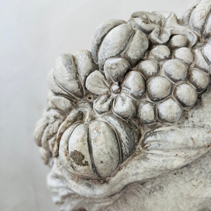 Concrete Fruit Face Pot