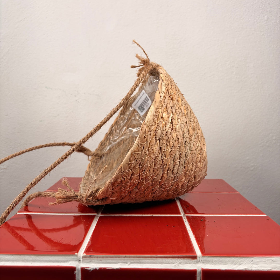 Cone Woven Hanging Basket