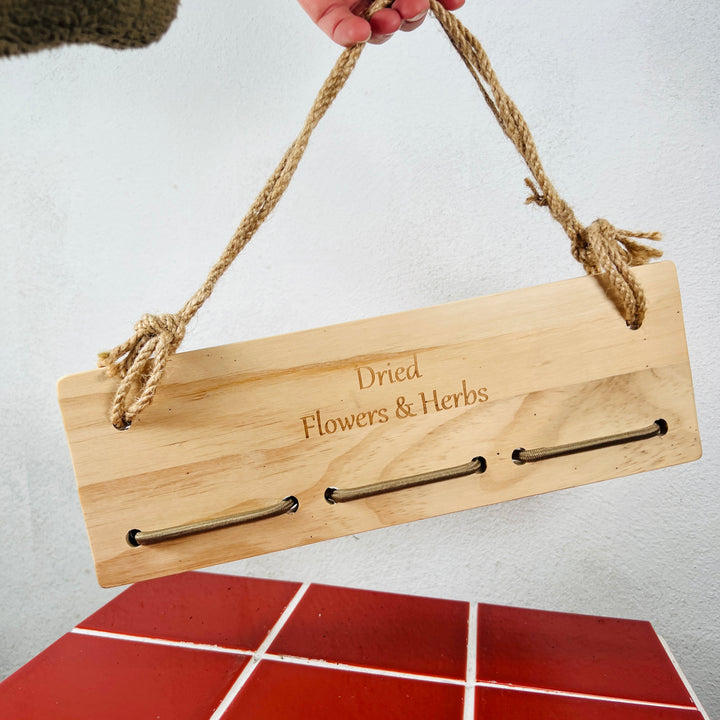 Flower & Herb Drying Rack – FSC® Certified Pine