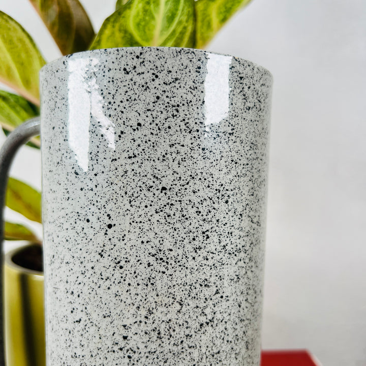 Zink speckle watering can