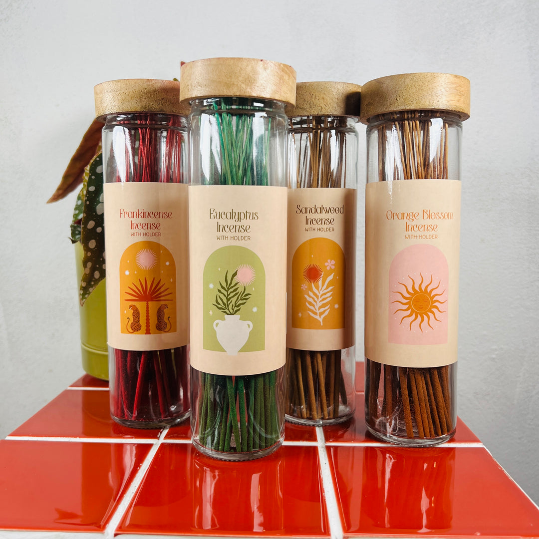 Golden Hour Incense – With Holder
