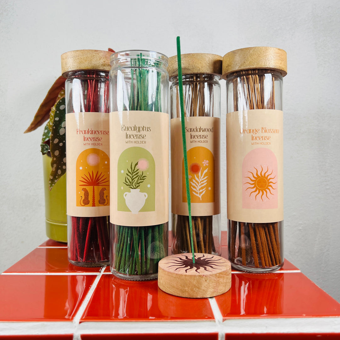 Golden Hour Incense – With Holder