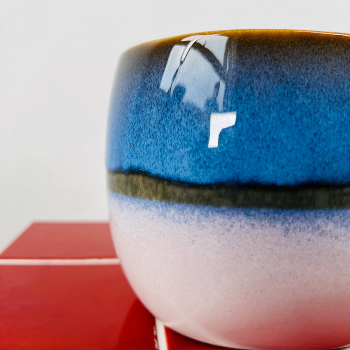 Dipped Glaze Ceramic Pot Lucky Dip – 12cm | Modern Colour-Wash Plant Pot