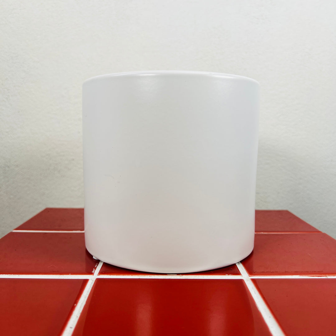 Sofia White Pot – Minimal Ceramic Planter