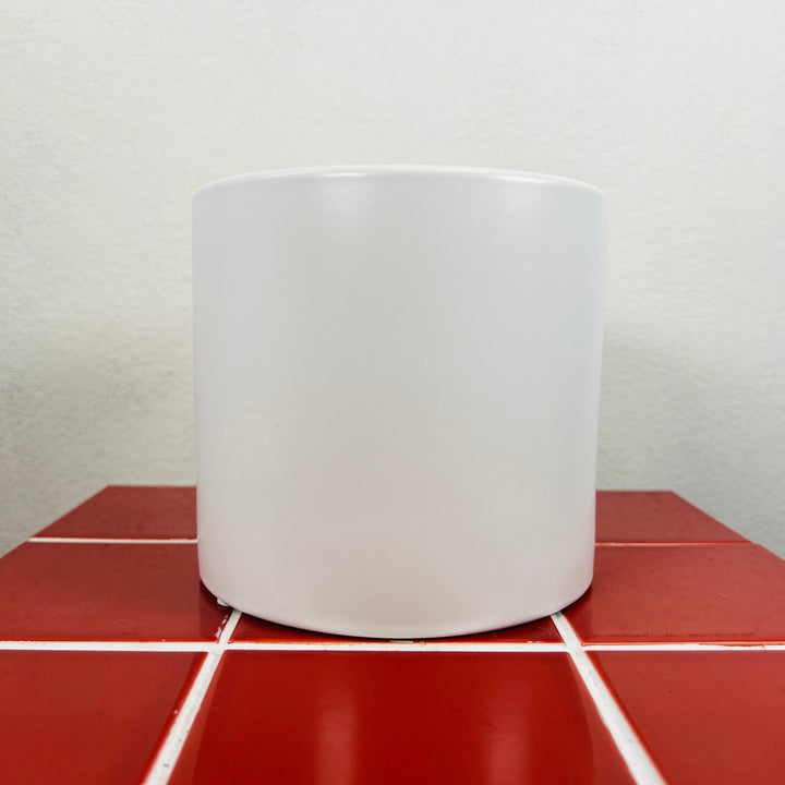 Sofia White Pot – Minimal Ceramic Planter