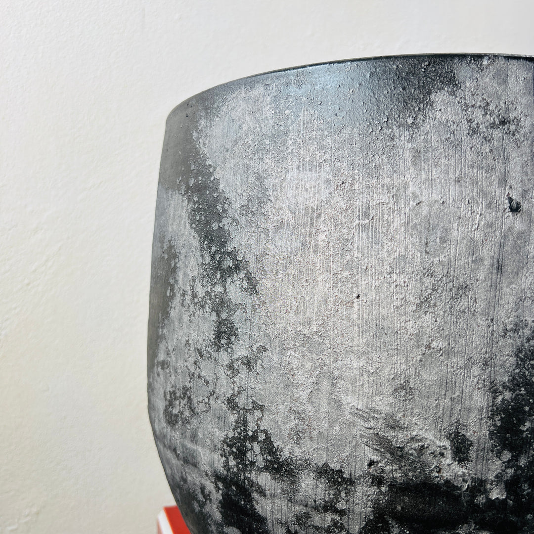 Bali Black Coal Pot | D40 × H36 cm