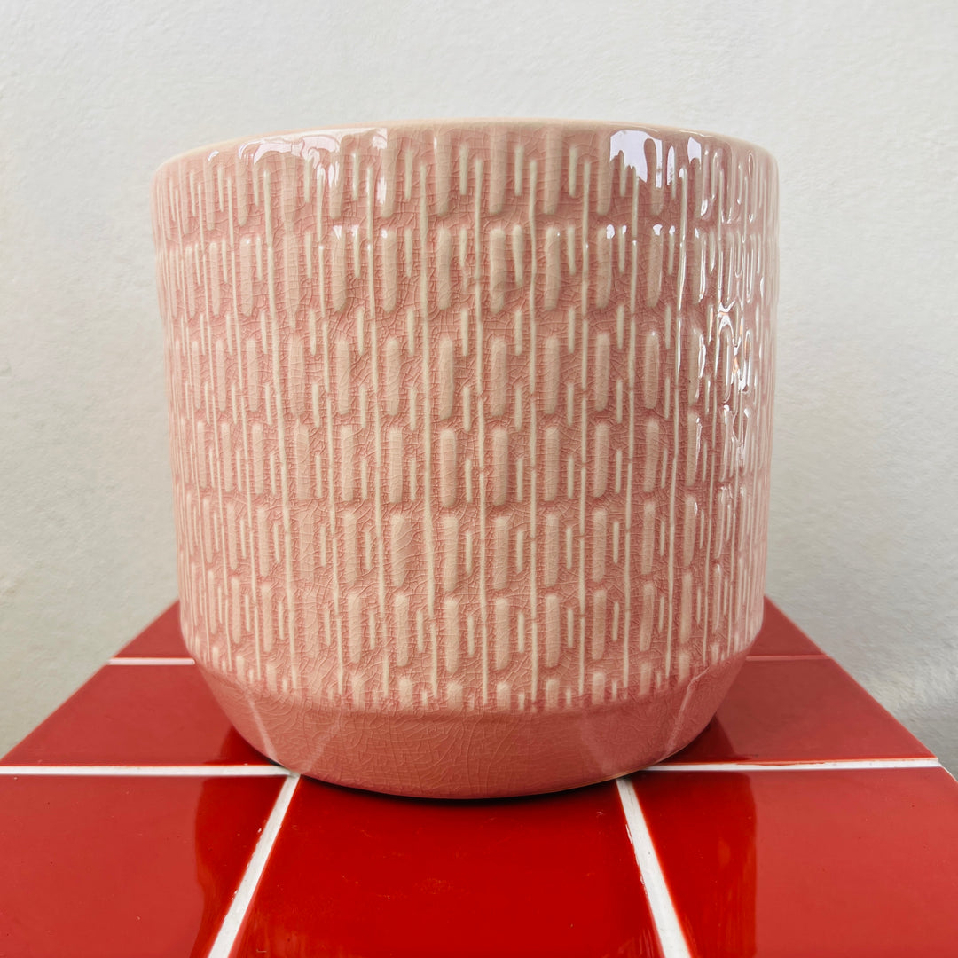 Godford Textured Ceramic Pot