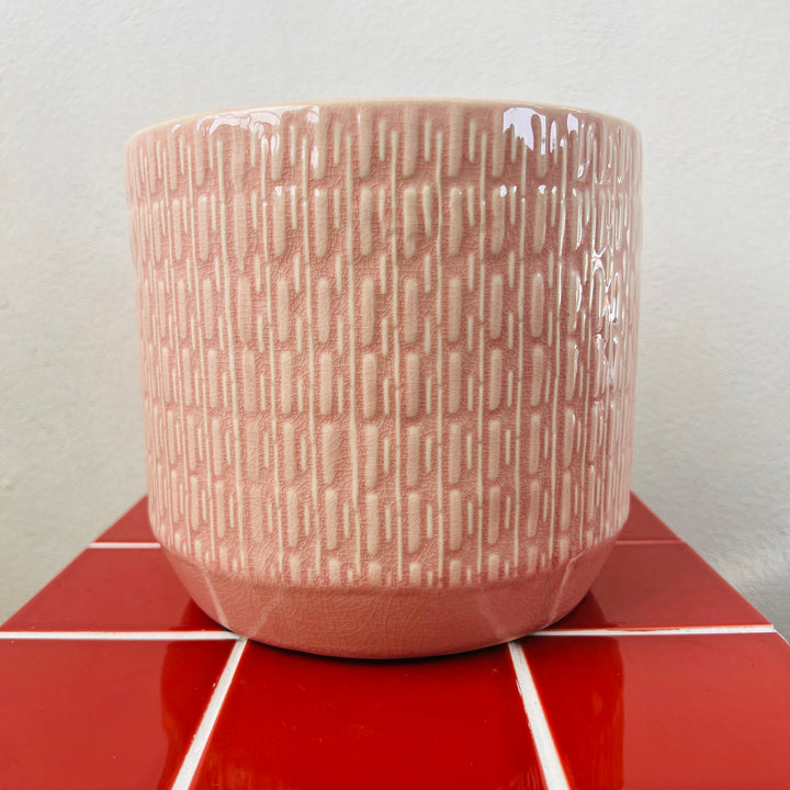 Godford Textured Ceramic Pot