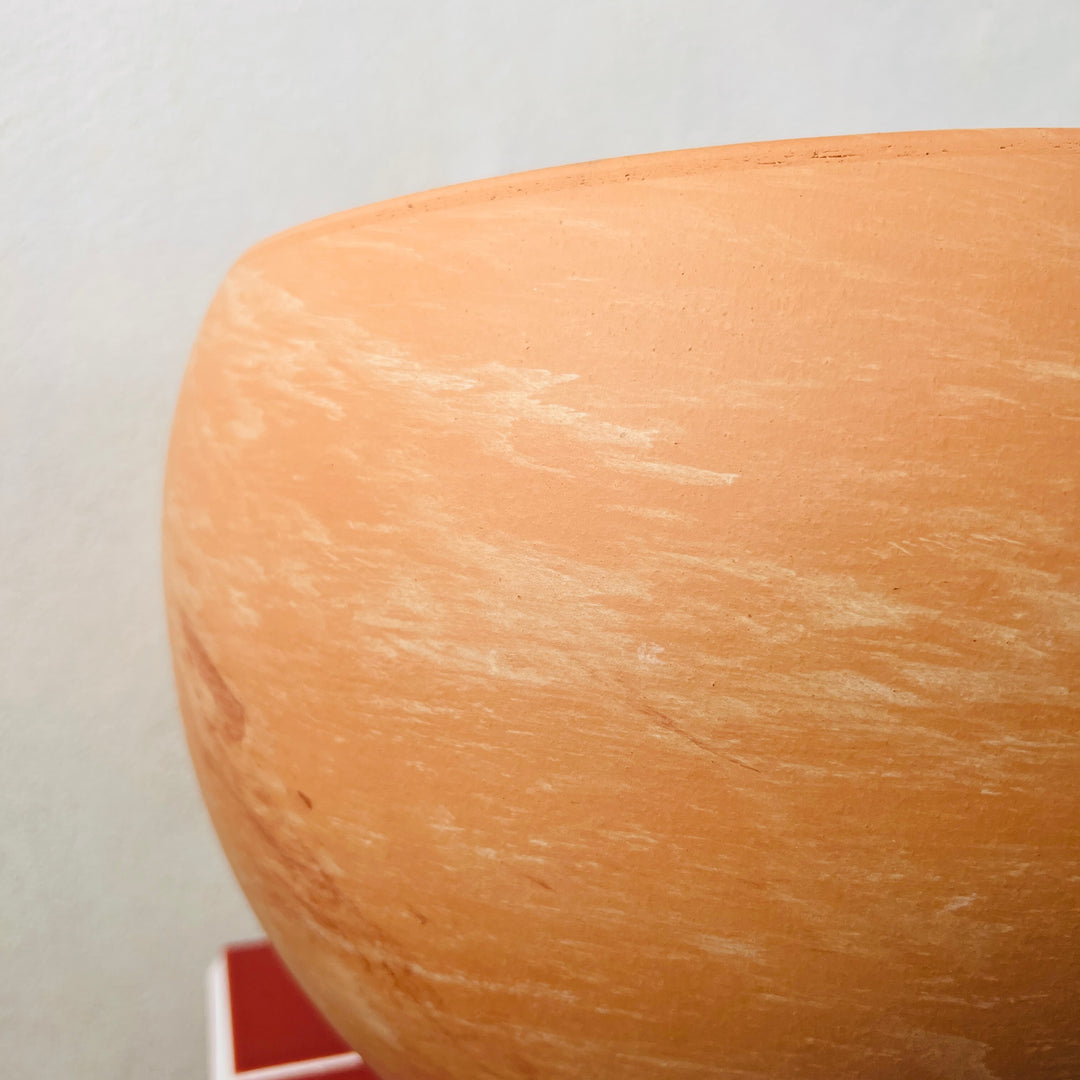 Marble Terracotta Sphere Pot