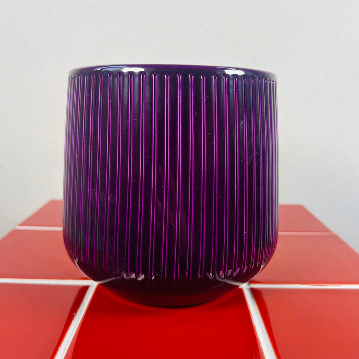 Aubergine Ceramic Pot