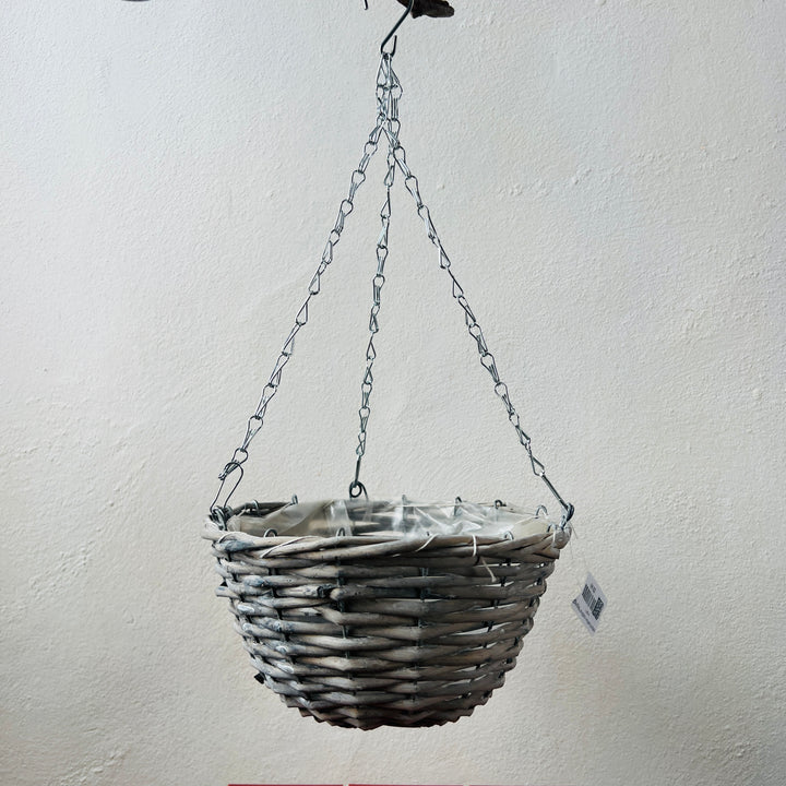 Natural Willow outdoor Hanging Basket