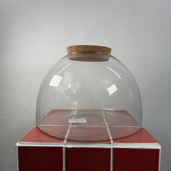 Glass Terrarium Eco Cork shorty wide