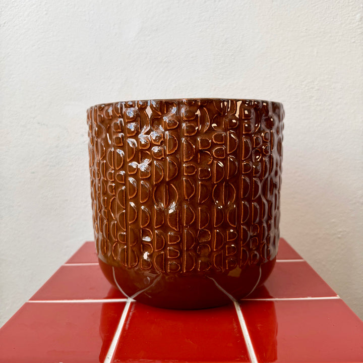 Isa Pot — Brown
