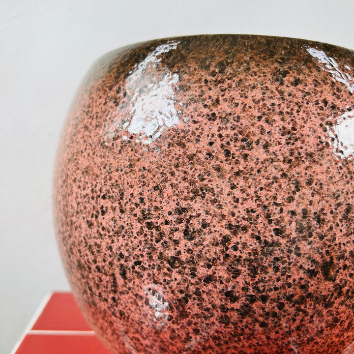 Copper Glazed Ceramic Plant Pot 24cm