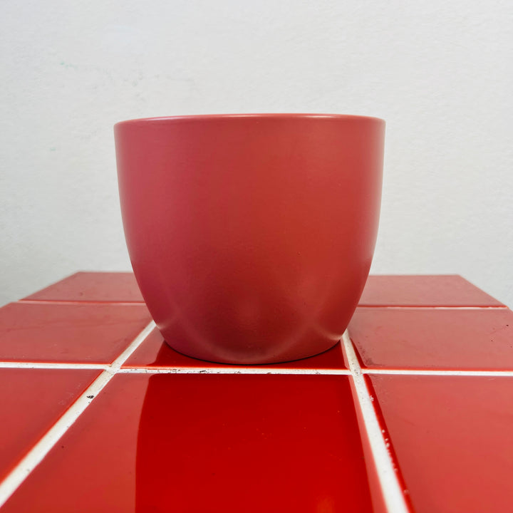 Matte Terracotta Ceramic Plant Pot 12cm