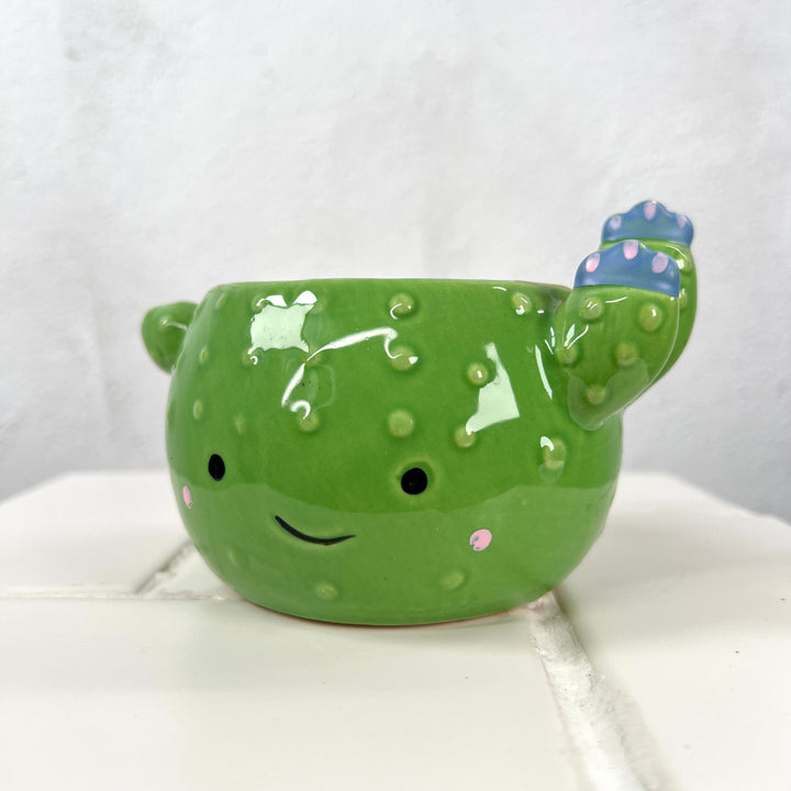 Mini Ceramic Cactus Pot – 10cm
