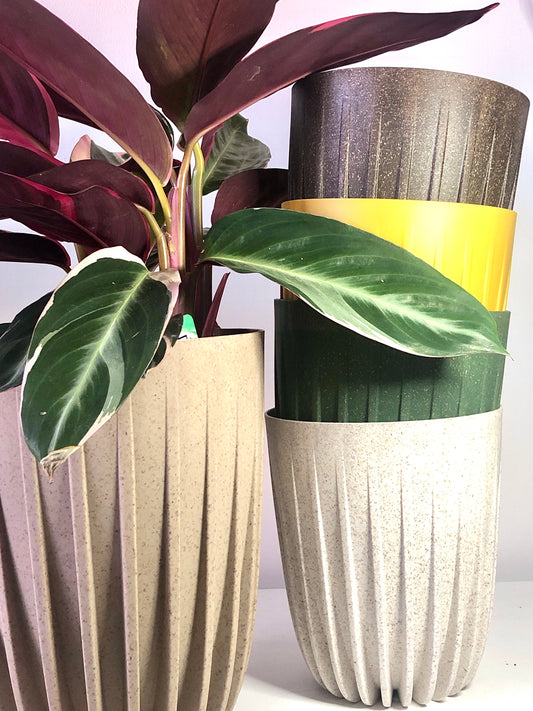Mira ECO wood Recycled Plant Pots