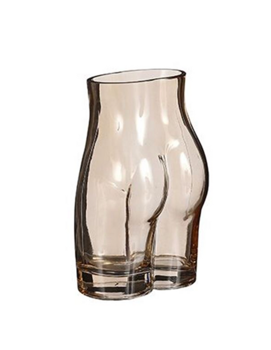 Glass Bum Vase