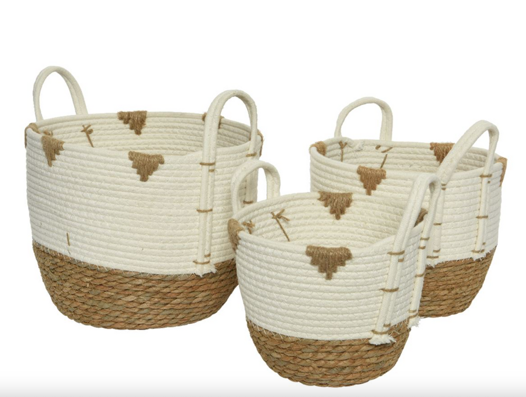 White cotton basket my