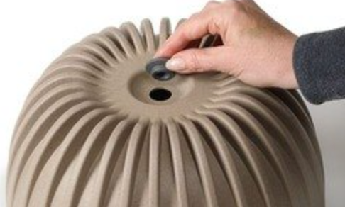 Mira ECO Wood Hanging Bowl