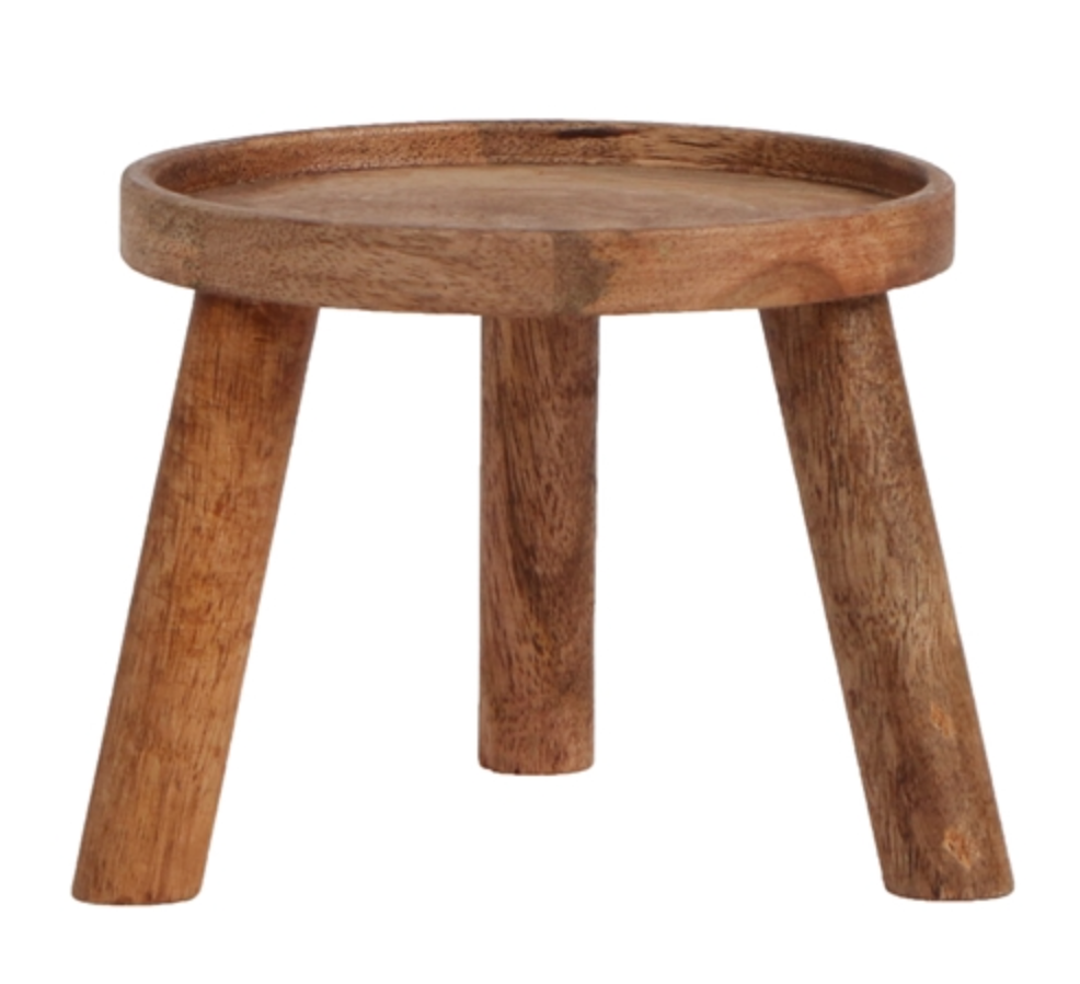 Wooden plant stand
