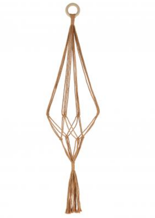 Macrame Plant Hanger - natural