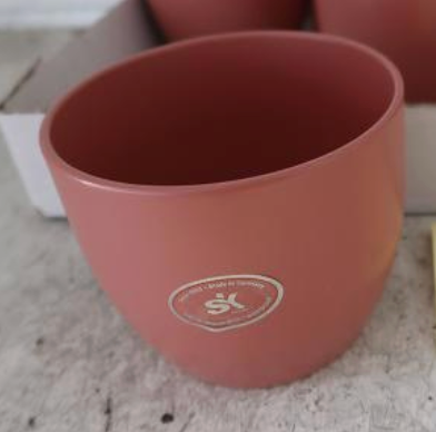 Matte Terracotta Ceramic Plant Pot 12cm