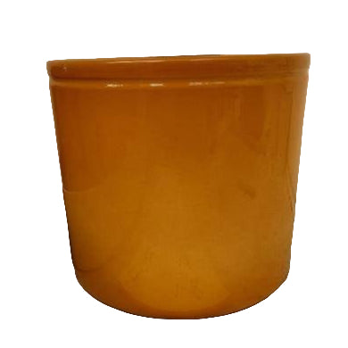 Ochre Ceramic Plant Pot