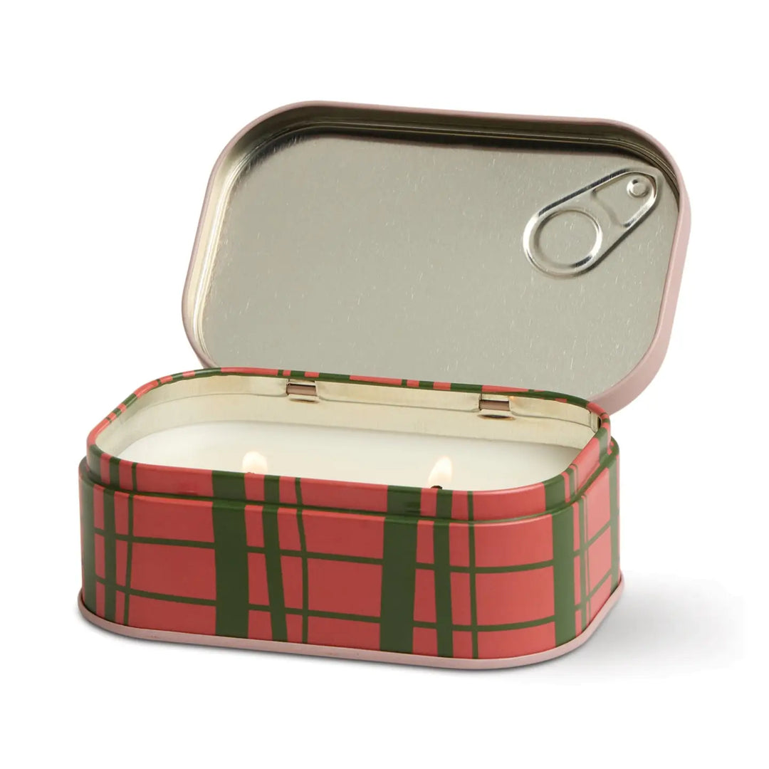 Strawberry -  Bistro Strawberry Printed Tin Candle 4.5oz/127g