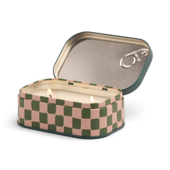 Wild Mushroom -  Bistro Mushroom Printed Tin Candle 4.5oz/127g