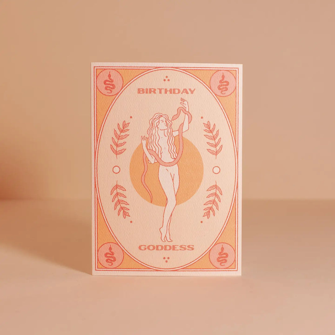 Birthday Goddess Card