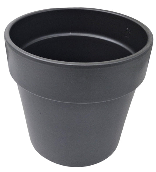Calima Black Pot with Saucer
