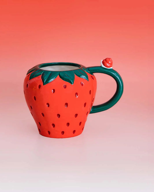 Strawberry Ceramic Mug