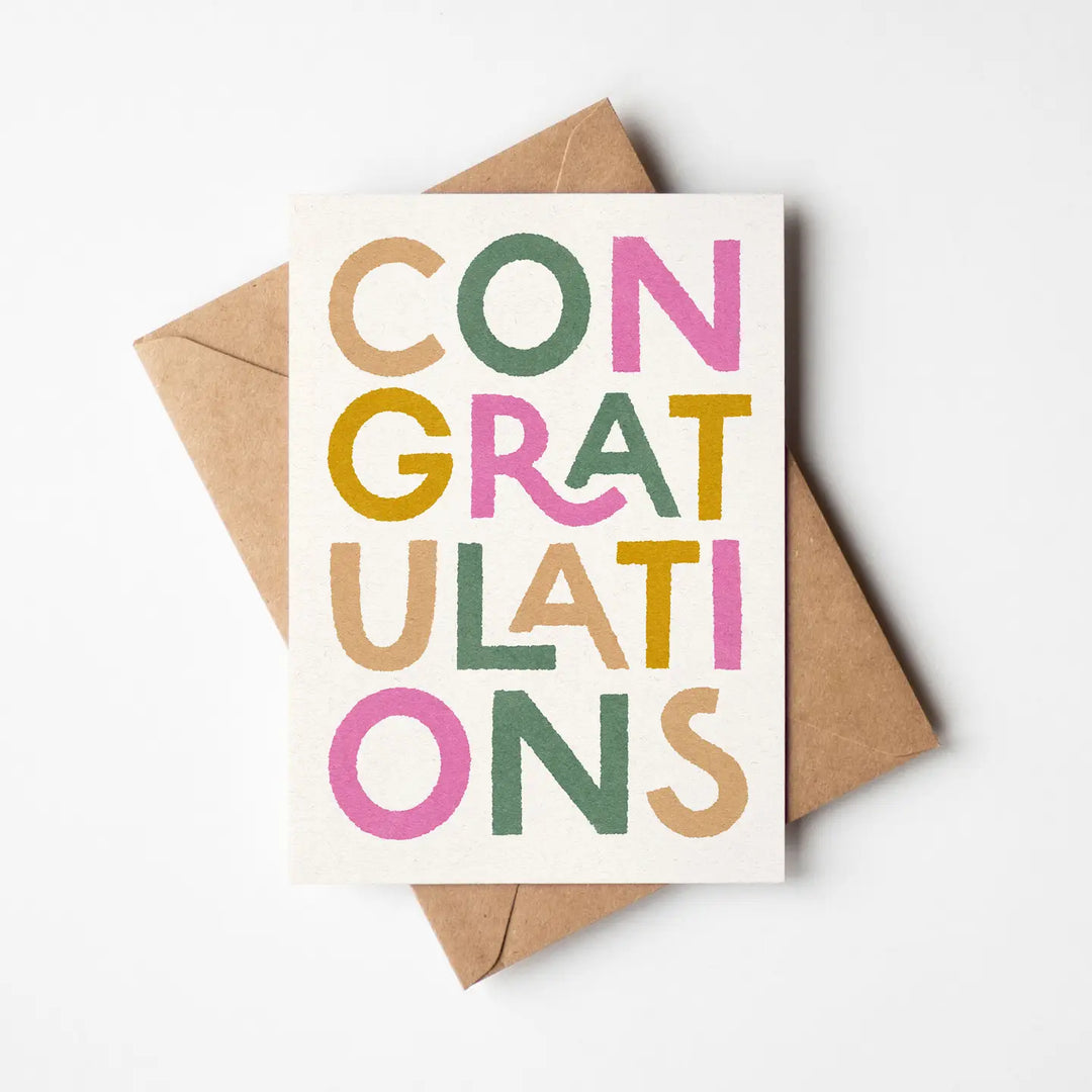Congratulations Greetings Card