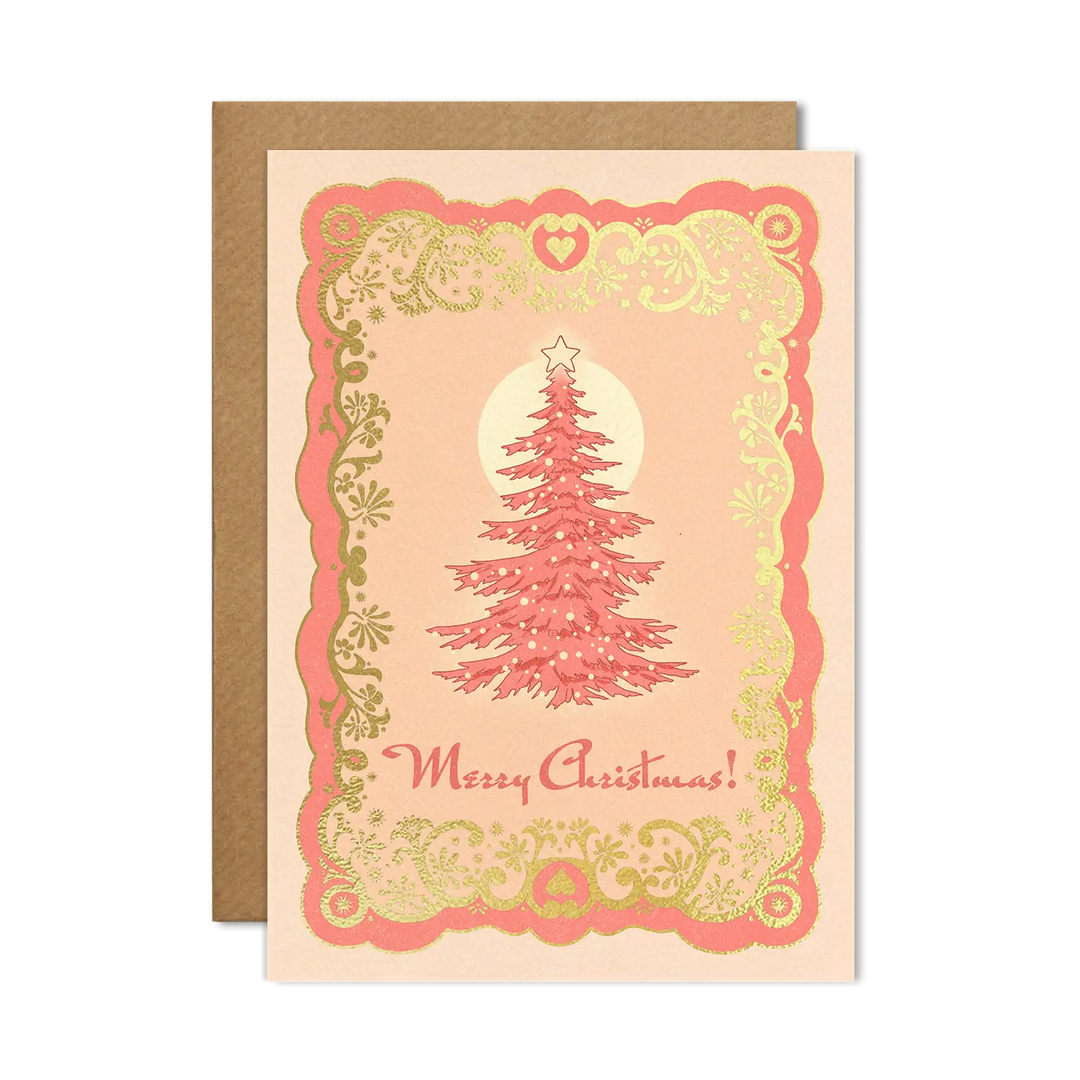 Merry Christmas Tree Card