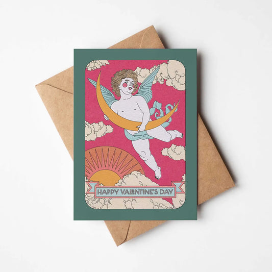 Cupid Celestial A6 Valentine's Day Card | Fully Recycled