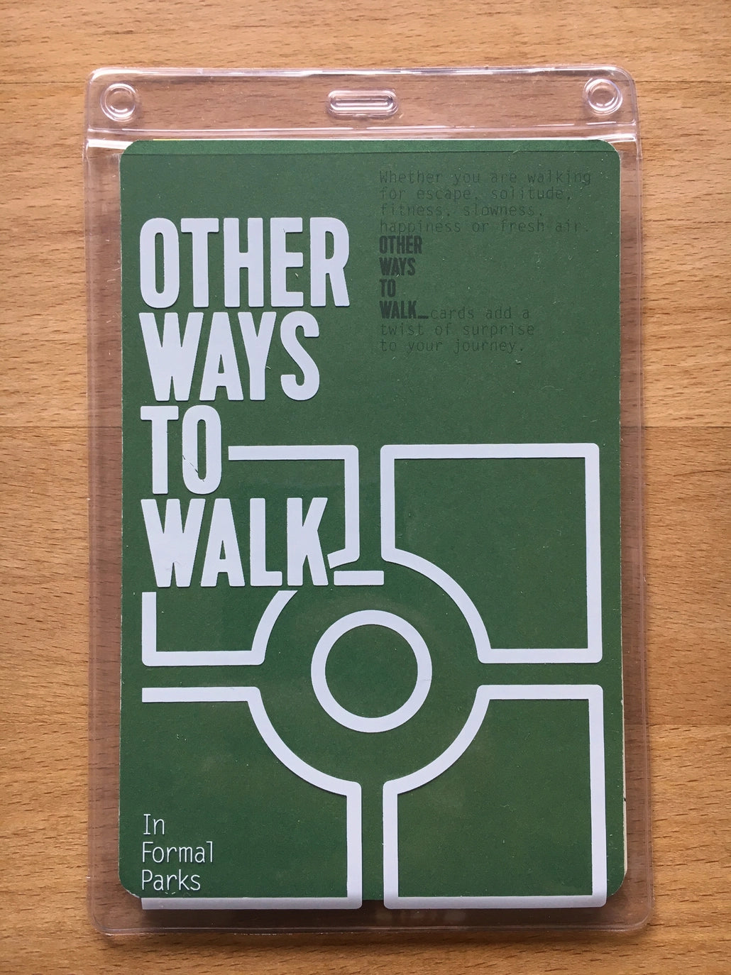 Other Ways To Walk in Formal Parks