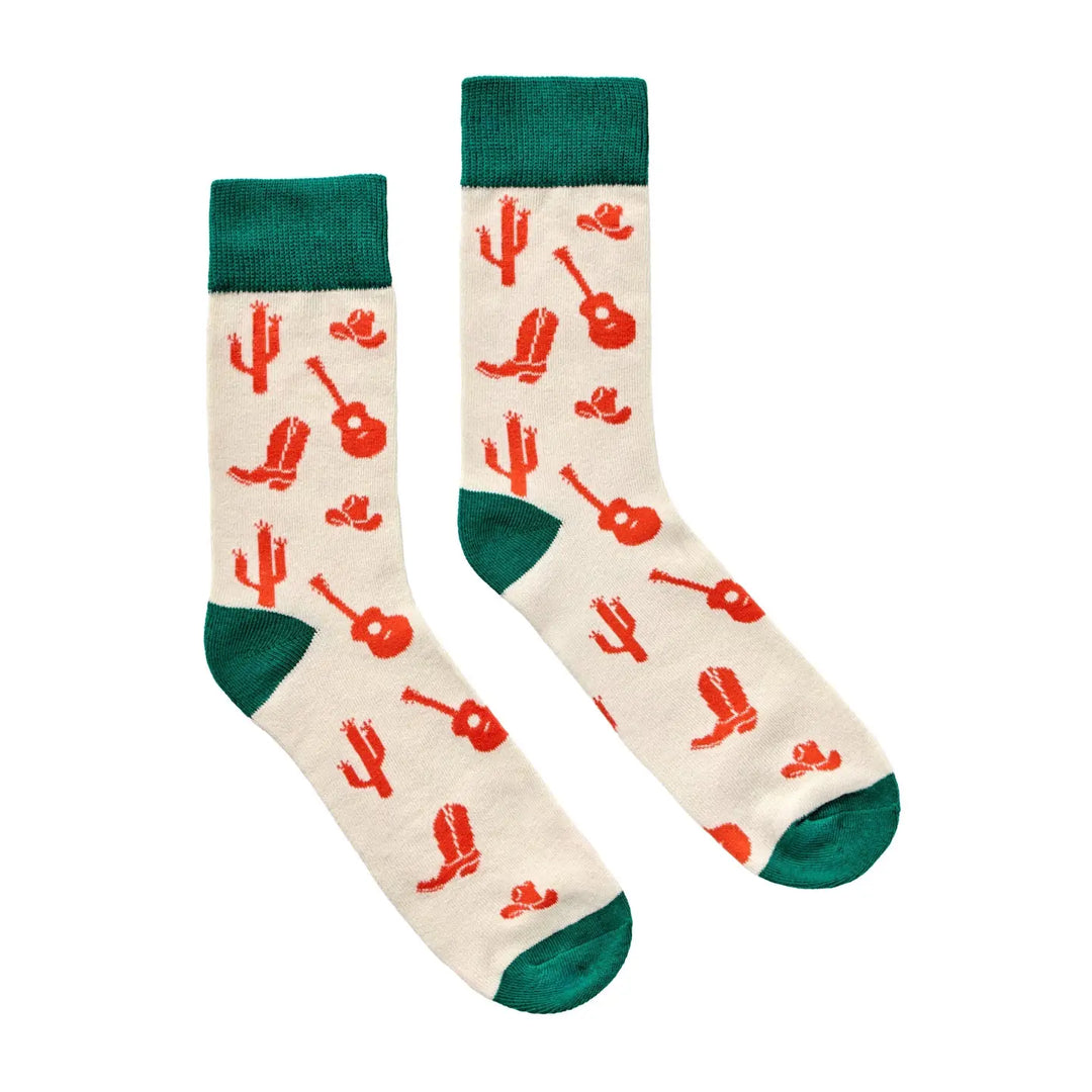 Howdy- Socks in A Can