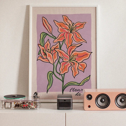 Fleurs Des Lys Print