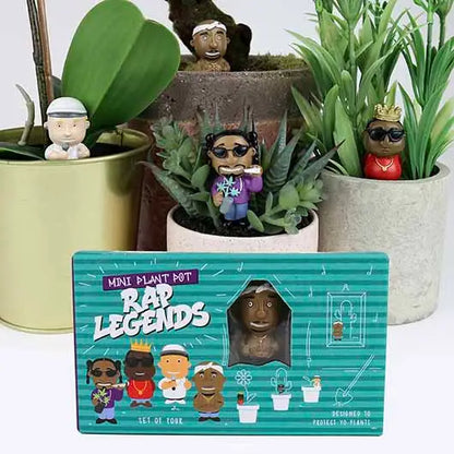 Rap Legends Gnome Planters