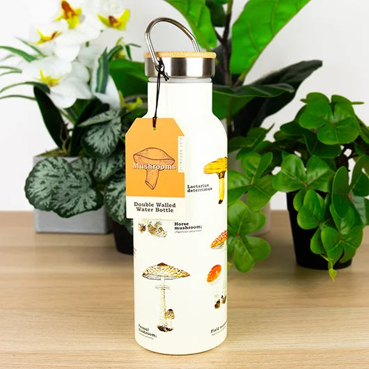 Mushroom Insulated Water Bottle – 500ml