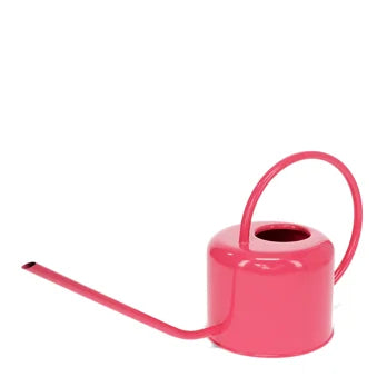 Vibrant Pink one litre metal watering can