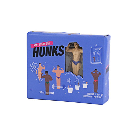 Mini Plant Pot – Hunks (Set of 4)