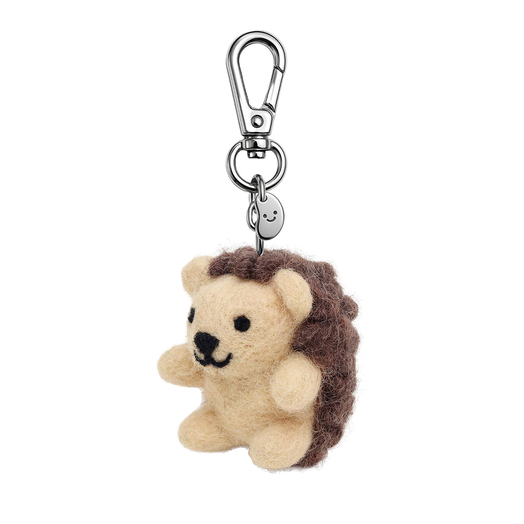 Hettie the Hedgehog felt keychain