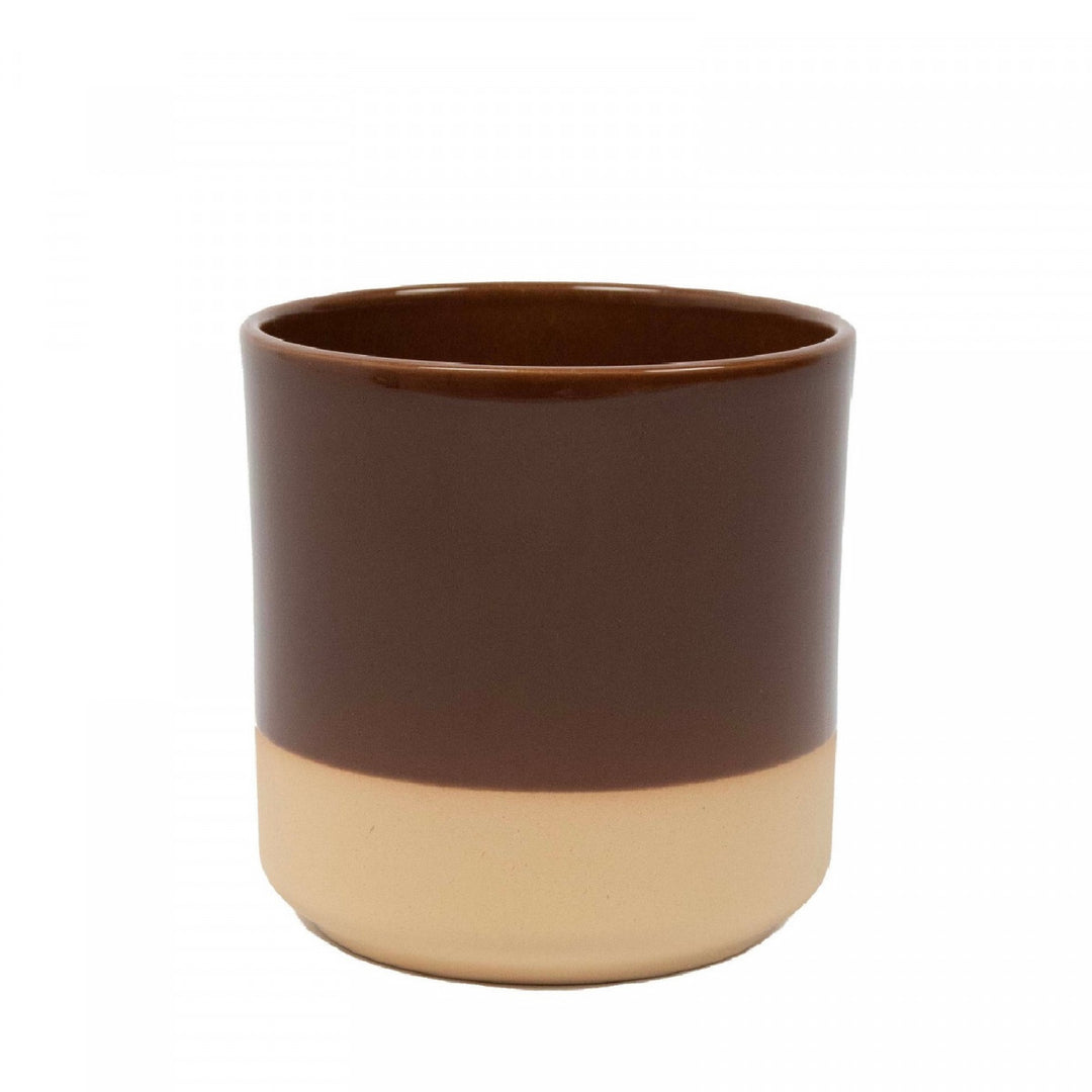 Colour Block Ceramic Pot