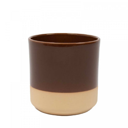 Colour Block Ceramic Pot