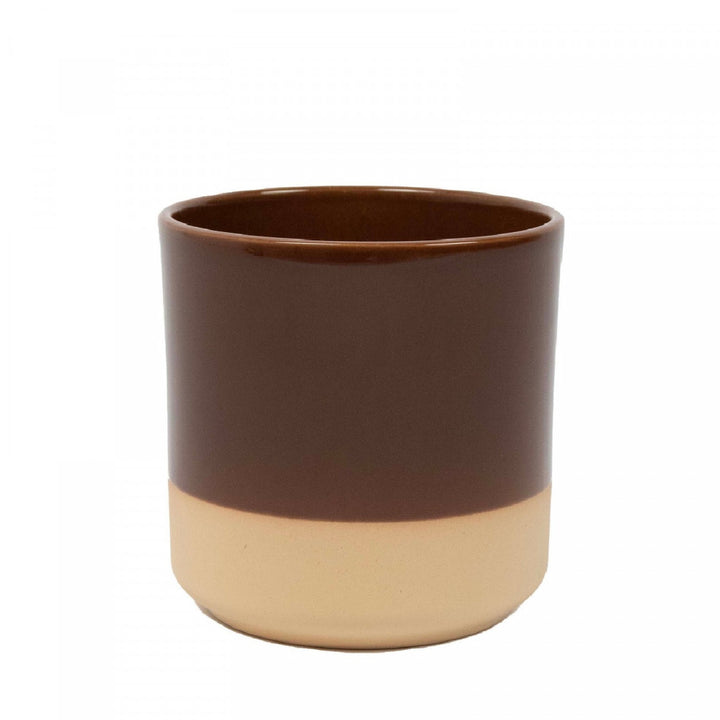 Colour Block Ceramic Pot